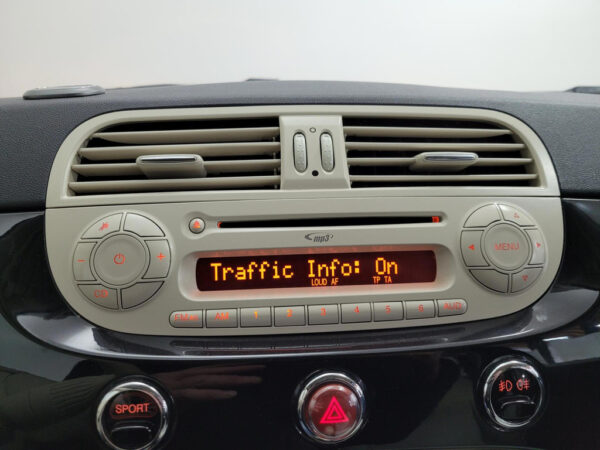 Fiat 500C occasion Zwart bij ALJ Auto in Zeeland 35