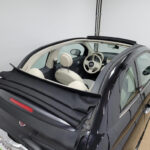 Fiat 500C occasion Zwart bij ALJ Auto in Zeeland 5