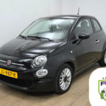 Fiat 500 occasion Zwart bij ALJ Auto in Zeeland 1