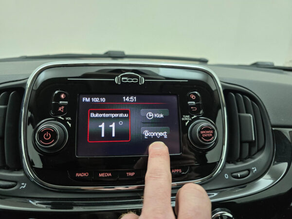 Fiat 500 occasion Zwart bij ALJ Auto in Zeeland 21