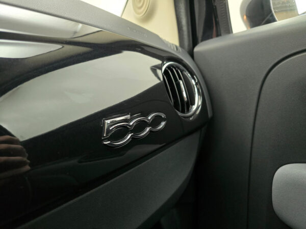 Fiat 500 occasion Zwart bij ALJ Auto in Zeeland 22