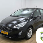 Ford Fiesta occasion Zwart bij ALJ Auto in Zeeland 1
