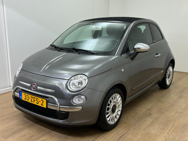 Fiat 500C occasion Grijs bij ALJ Auto in Zeeland 3