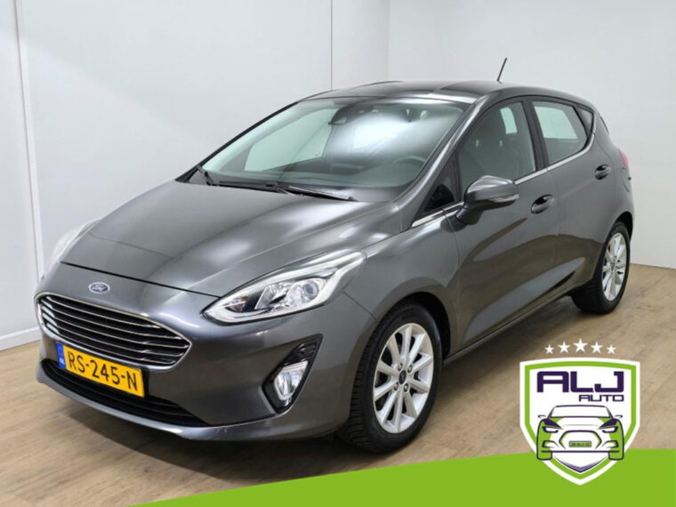 Ford Fiesta occasion Grijs bij ALJ Auto in Zeeland 1