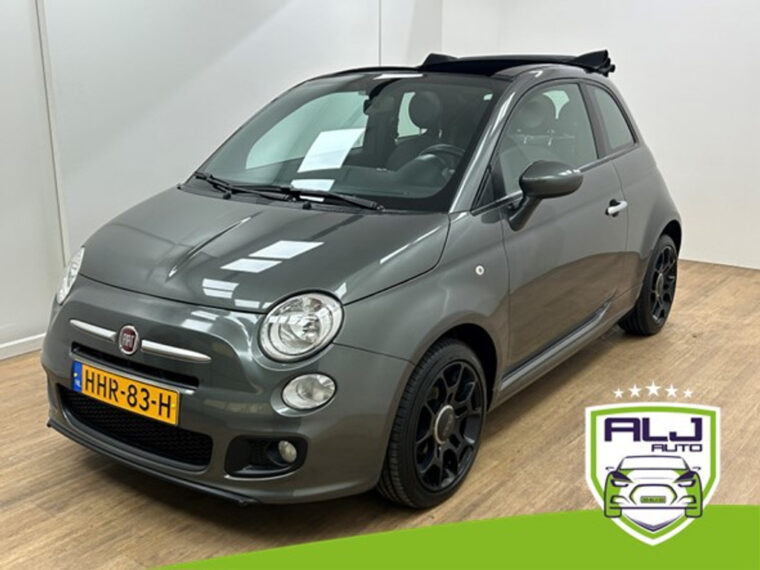 Fiat 500C occasion Grijs bij ALJ Auto in Zeeland 1